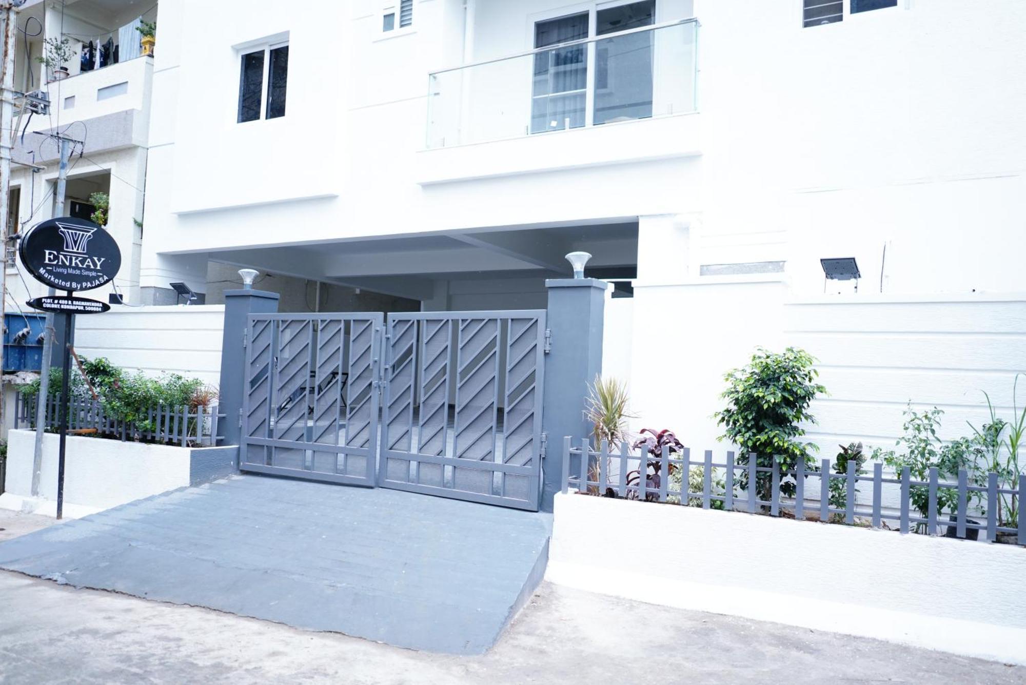 Kondapur  Enkay Service Apartments מראה חיצוני תמונה