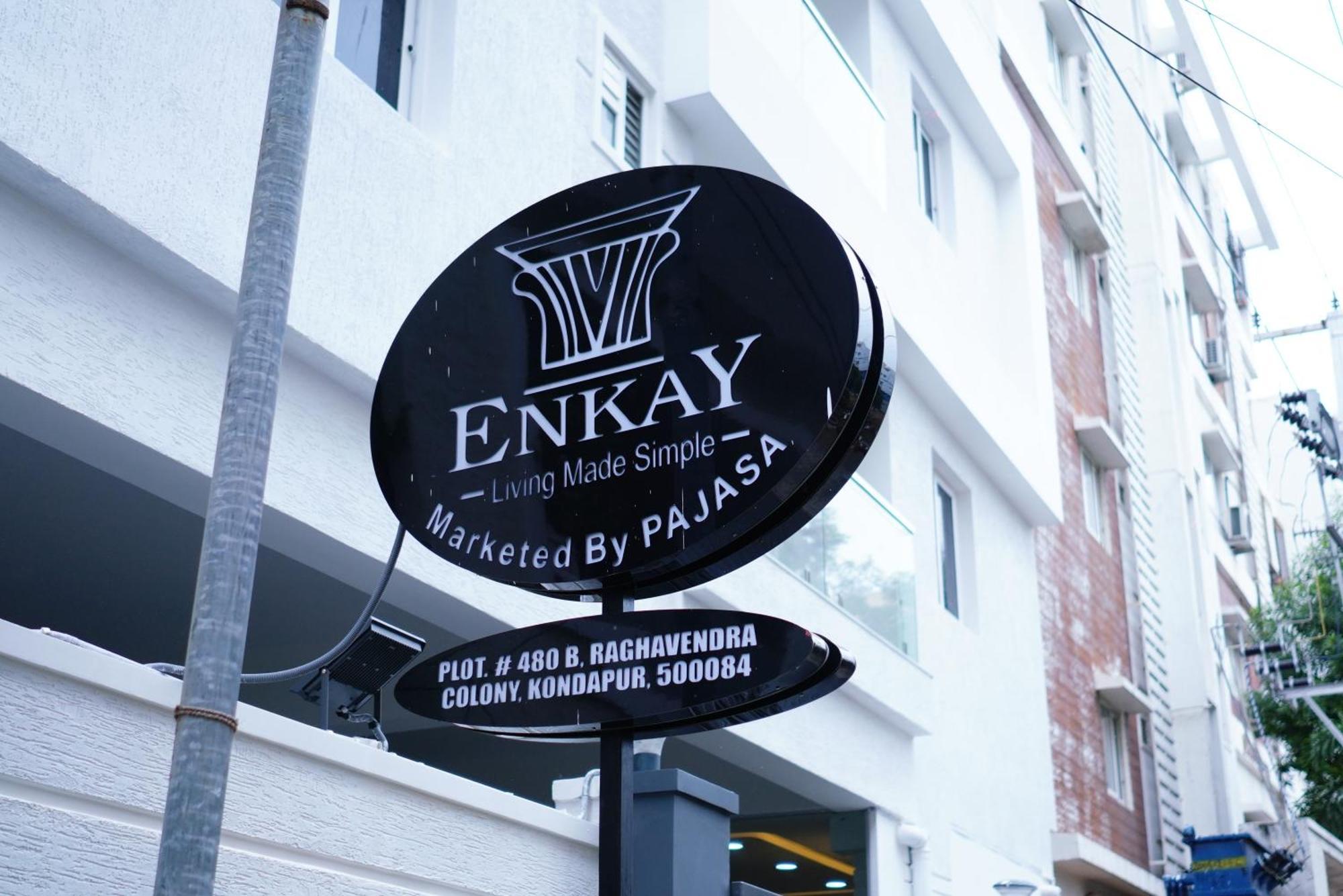 Kondapur  Enkay Service Apartments מראה חיצוני תמונה